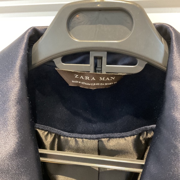 Men’s velvet sports jacket zara - Picture 3 of 5